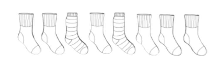 Please answer this ASAP. Thank you in advanced! Daniel is selecting a sock from his-example-1