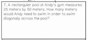 To the nearest hundredth, what would be the distance Andy would swim across the pool-example-1