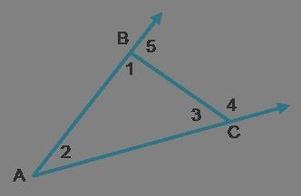 Which statements are true based on the given diagram? Select all that apply. ∠1 is-example-1