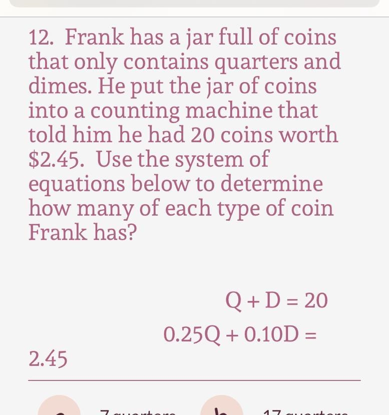 Algebraic Reasoning ! Plz help!-example-1