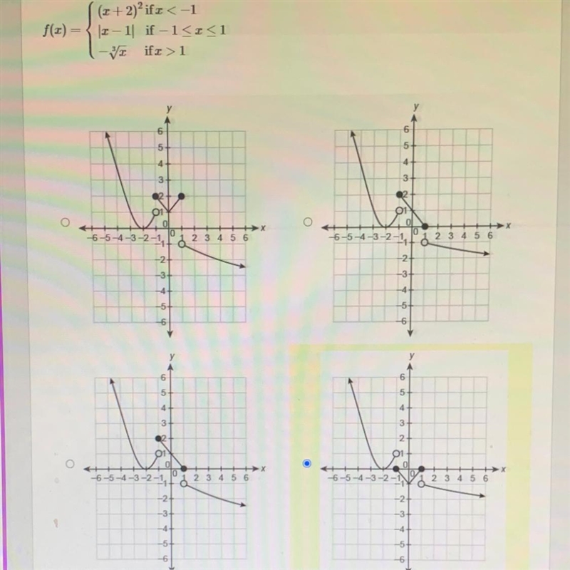 Which graph represents the function? NEED ANSWER ASAP 20 POINTS!!-example-1