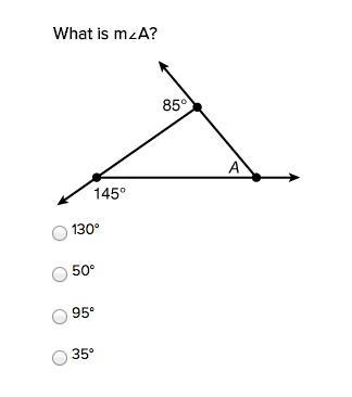 Can you please help me! What is m∠A?-example-1