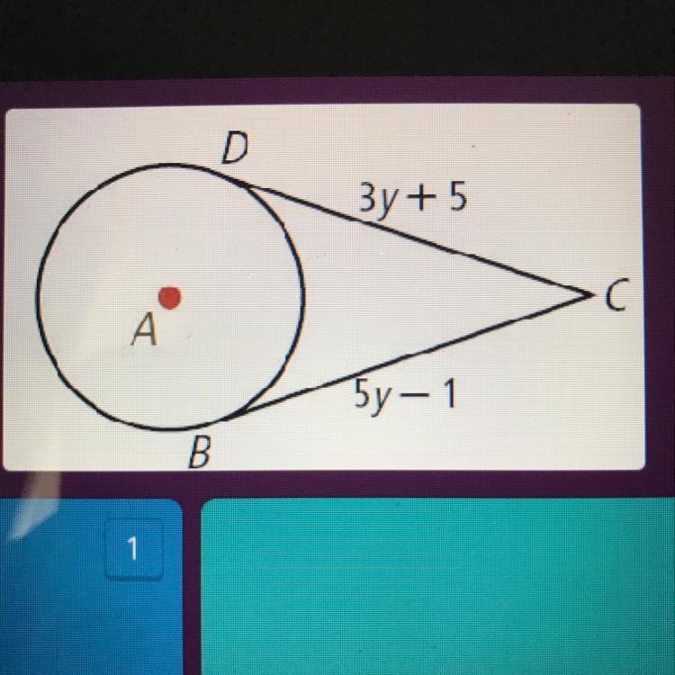 Find the length of BC. A.) 14 B.) 9 C.) 2 D.) 3-example-1