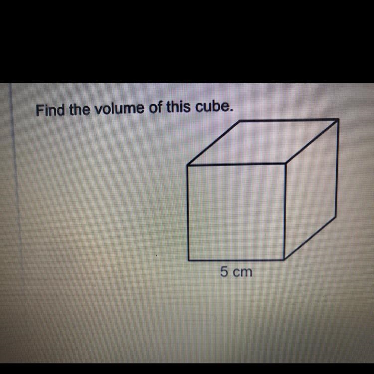 Find the volume of the cube-example-1