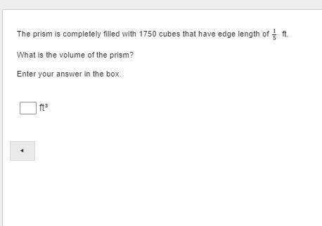 The prism is completely filled with 1750 cubes that have edge length of 15 ft. What-example-1