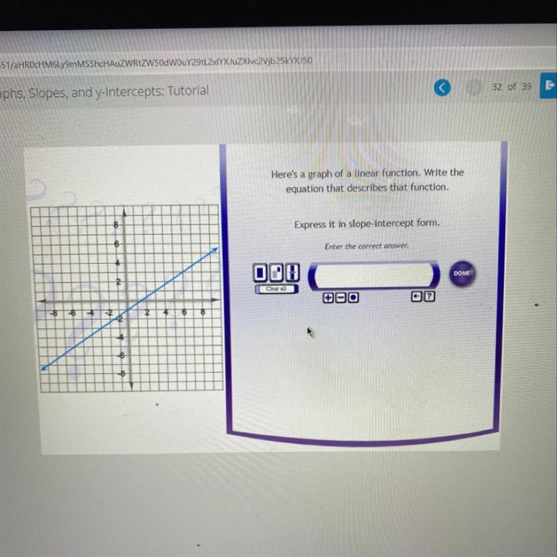 What’s the slope-intercept form?-example-1