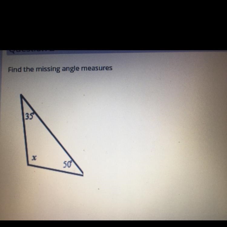 Question 2 Find the missing measures-example-1