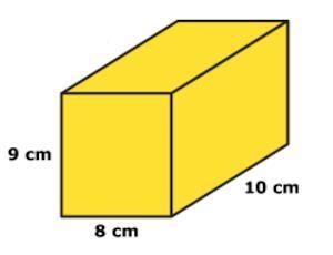 Vicky has a collection of identical rectangular prisms, each with dimensions of 9 centimeters-example-1