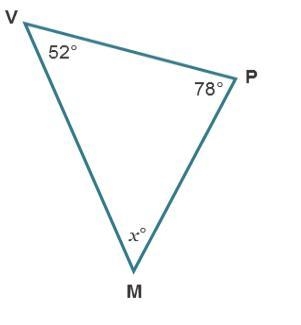 What is the measure of AngleM? °-example-1