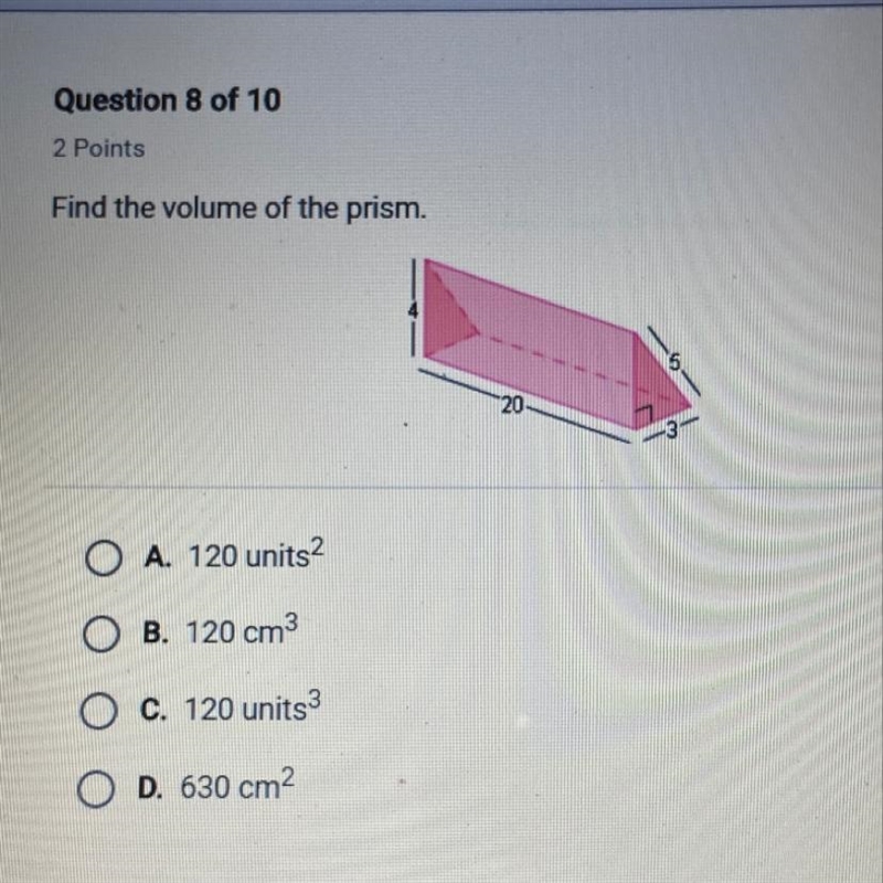 Find the volume of the prism.-example-1