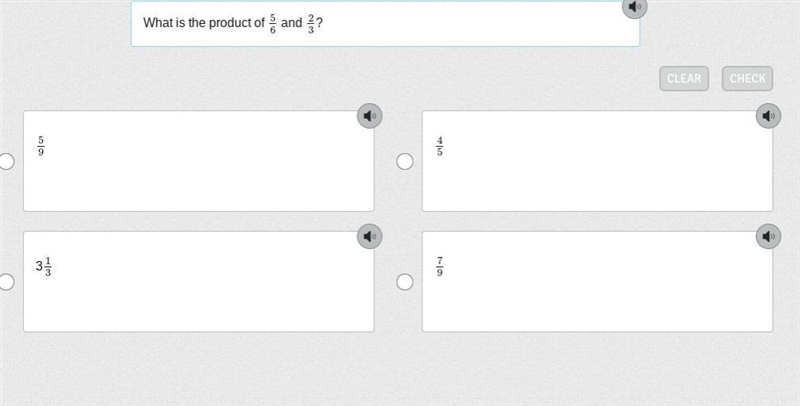 What is the product of 5/6 and 2/3?-example-1