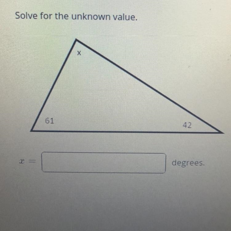 Solve for the unknown value.-example-1