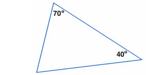 Which choice below best describes the triangle at the left? Acute scalene Right scalene-example-1