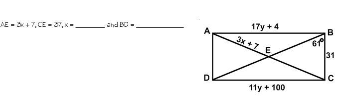 Work must be shown for this problem! The figure shown below is a rectangle. Make sure-example-1