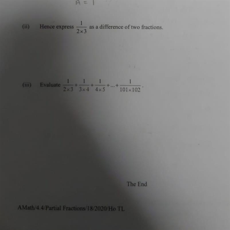 Hello:) how to do this? using partial fractions-example-1