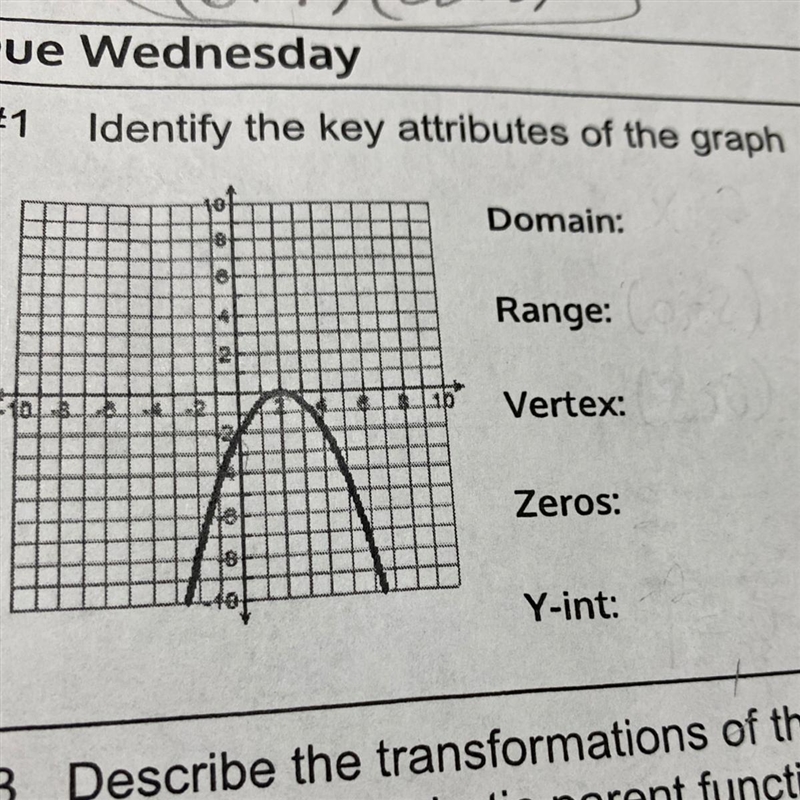 Identify the key attributes of the graph-example-1