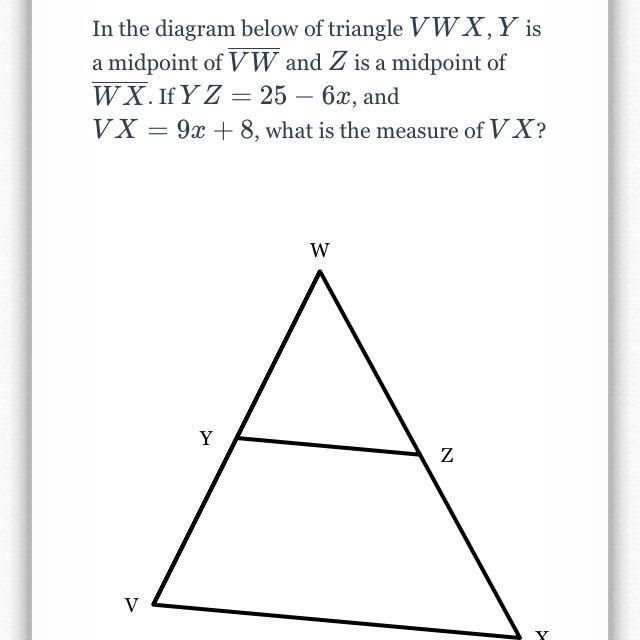 Help me pls , find the measure of vx that's all I need-example-1