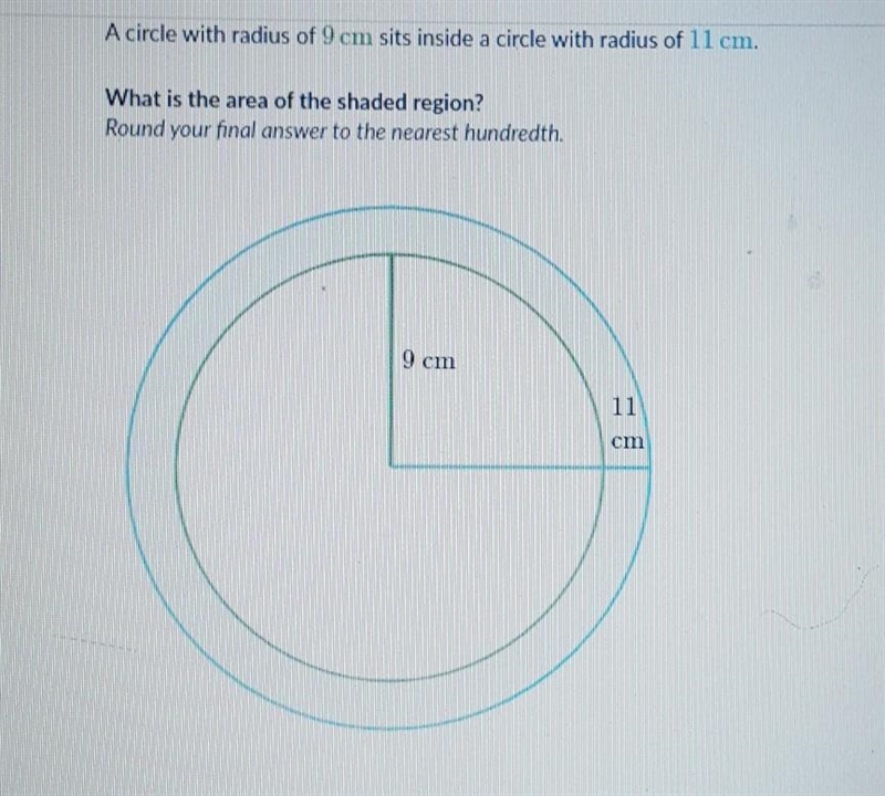 What is the area of the blue shaded region?​-example-1