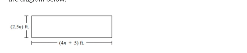 Which of the following expressions represents the perimeter, in feet, of the rectangle-example-1