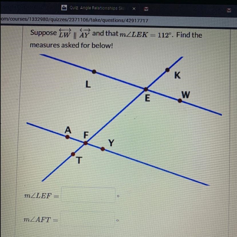 Need to know the measurement of LEF, AFT and TFY-example-1