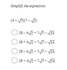 Simplify the expression-example-1