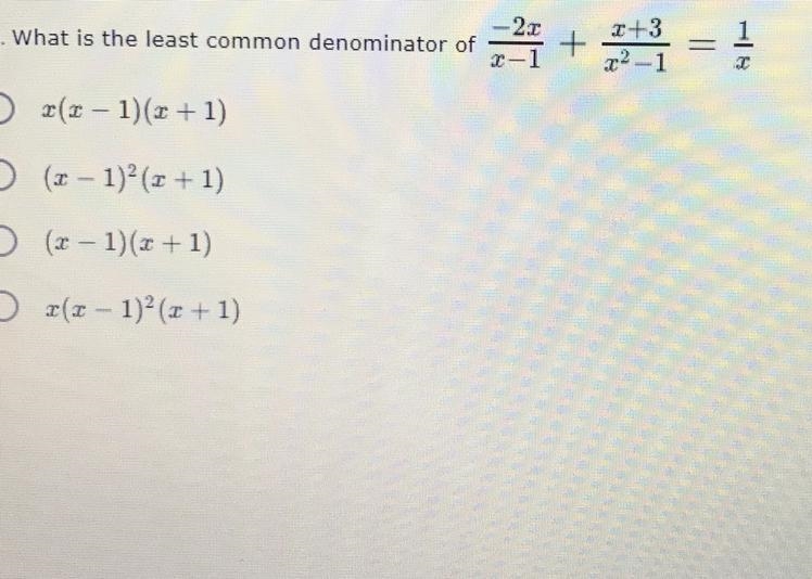 What is the least common denominator of-example-1