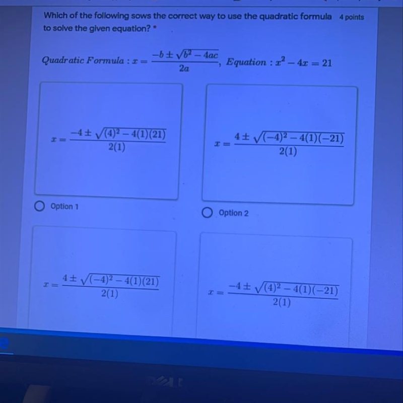 Which is the correct way to solve the given equation-example-1