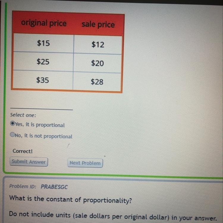 What is the constant of proportionality? DO NOT INCLUDE UNITS IN YOUR ANSWER-example-1