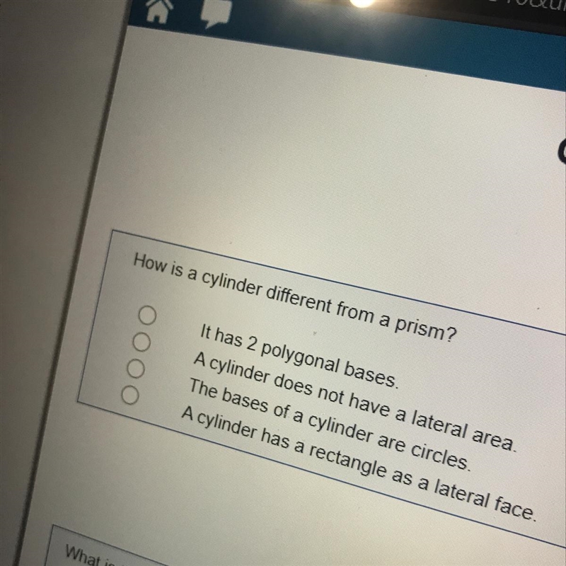 How is a cylinder different from a prism?-example-1