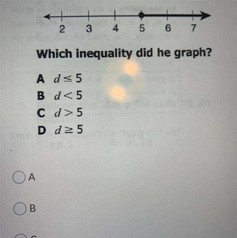 Ethan graphed an inequality on a n umber line.-example-1