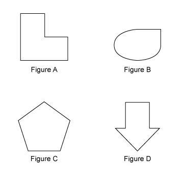 Which figures are polygons? Select each correct answer. Figure A Figure B Figure C-example-1