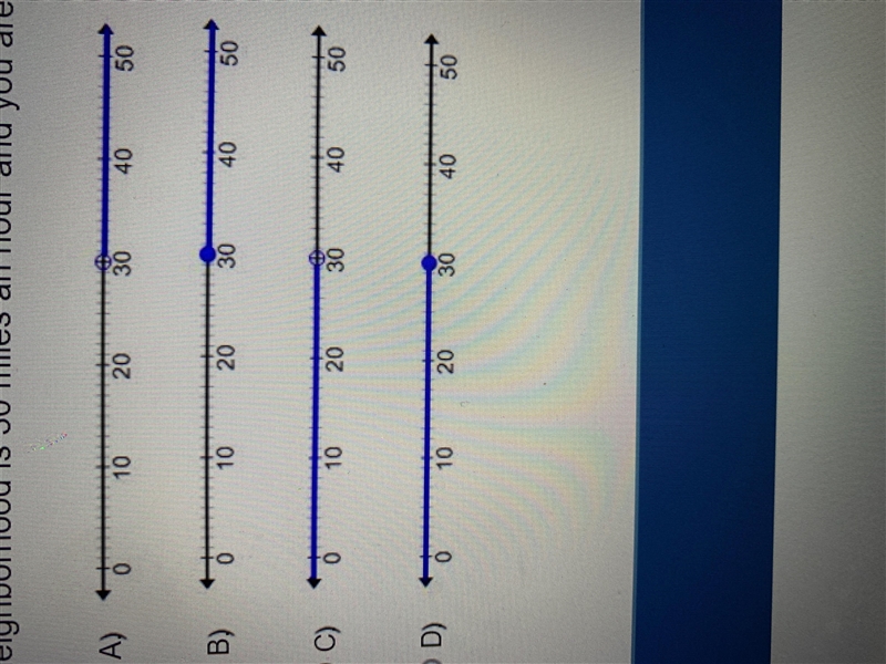 Which inequality best represents the following situation: The speed limit in your-example-1