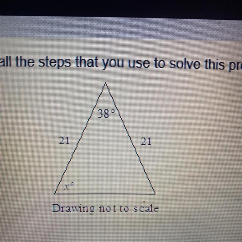 PLEASE HURRY!!!!! What is the value of x?-example-1