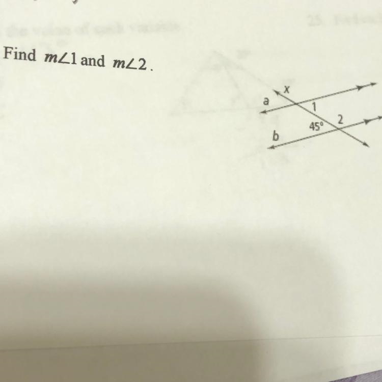 Find angle 1 and angle 2-example-1