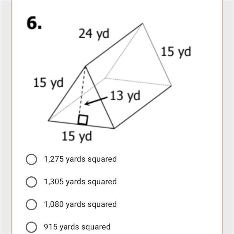 Find the surface area of the figure below.-example-1