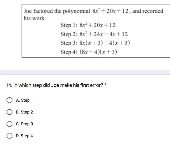 What step did the first error happen-example-1