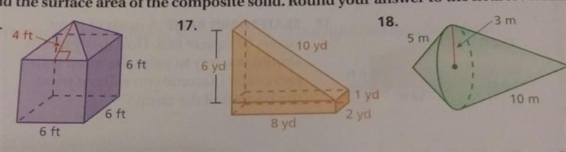 Find the surface area of the composite solid. Round to your nearest tenth.​-example-1