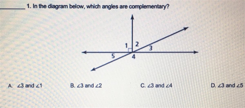 Which angles are complementary? please help-example-1