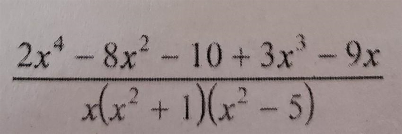 Find the Partical Fraction Decomposition and show your work.​-example-1