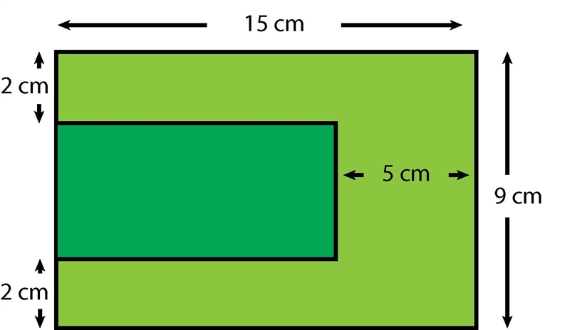 Which of the following equations below represents how to find the area of the smaller-example-1