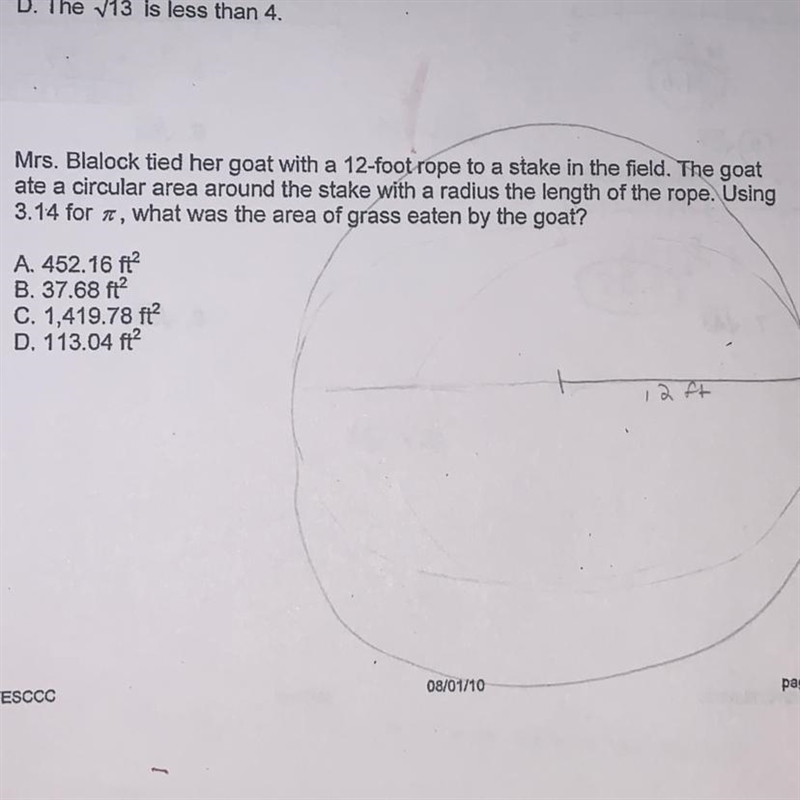 What’s the answer A B C D-example-1