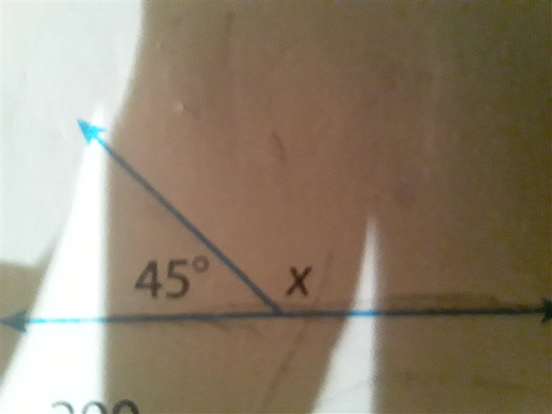 Write and solve an equation to find the measure of the unknown angle.please I am tired-example-1