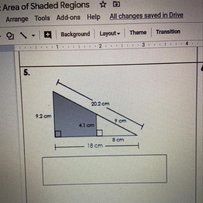 Help find the area of the shaded region-example-1