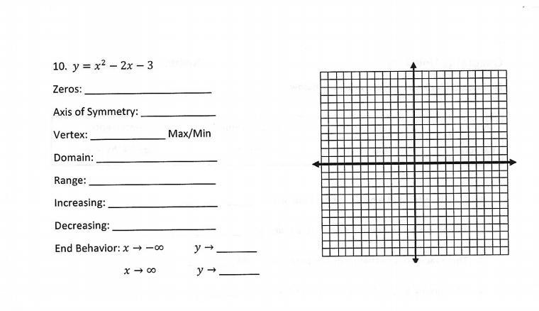 Quadratics practice, I need help on how to solve this-example-1