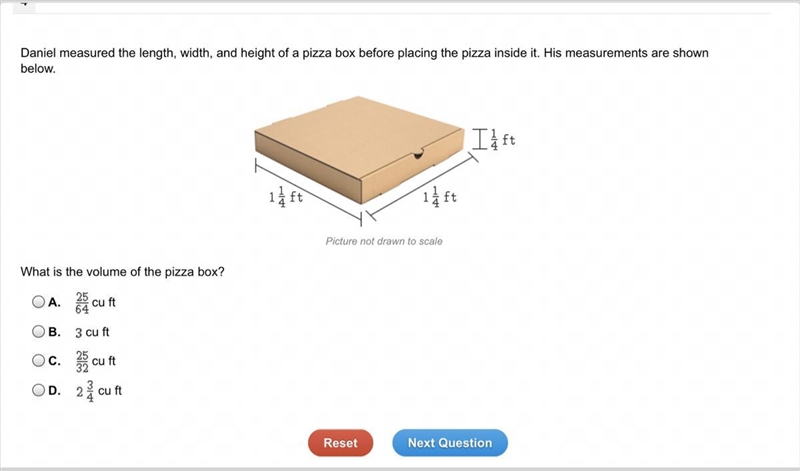 What is the volume of the pizza box?-example-1