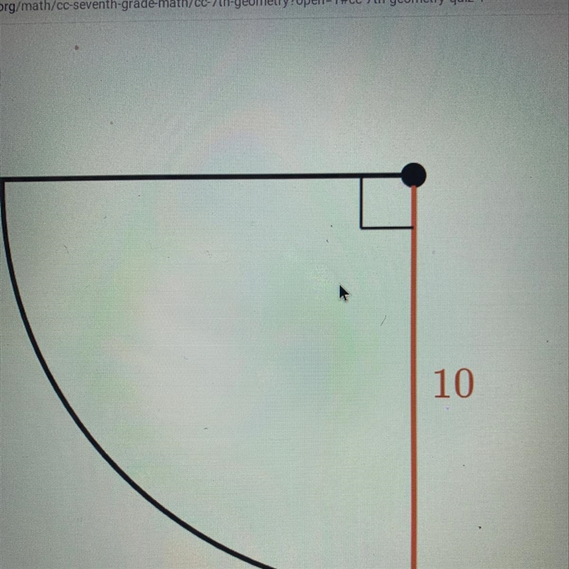 Find the area of the shape.-example-1