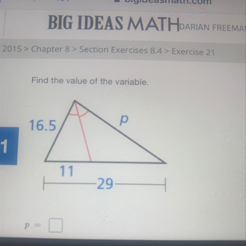 Find the value of the variable ?-example-1