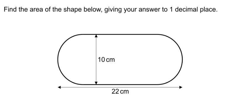 Find the area of the shape attached-example-1