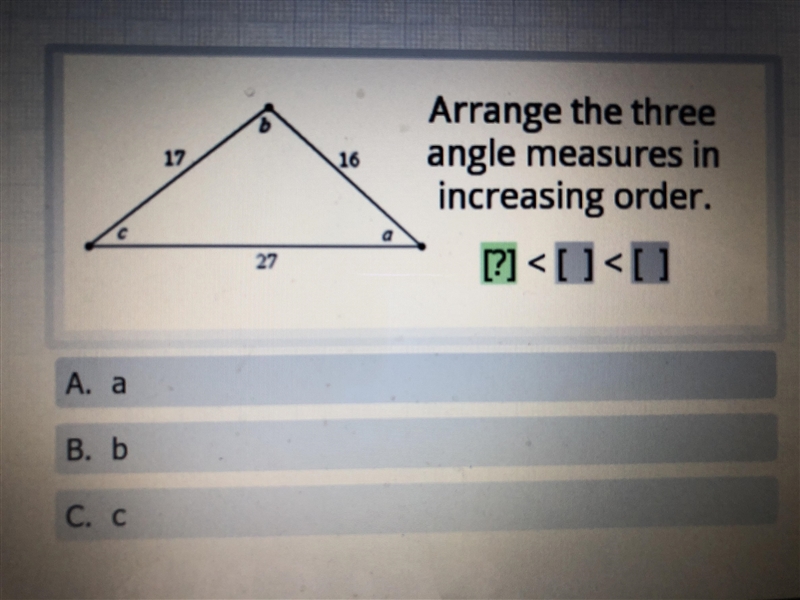 I’m confused on how this would work What would the increasing order be?-example-1