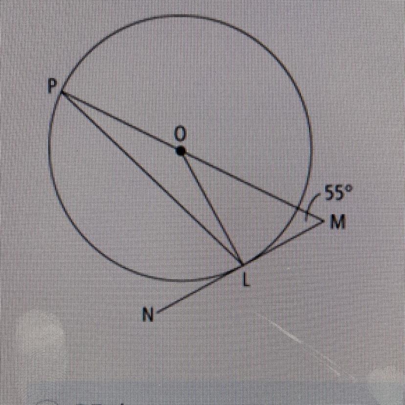 What is the measure of angle LOP-example-1